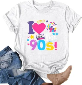 90s Outfit for Women Take Me Back to The 90's Shirt Vintage 80s T-Shirt Casual 90s 80s Nostalgia Tee Tops