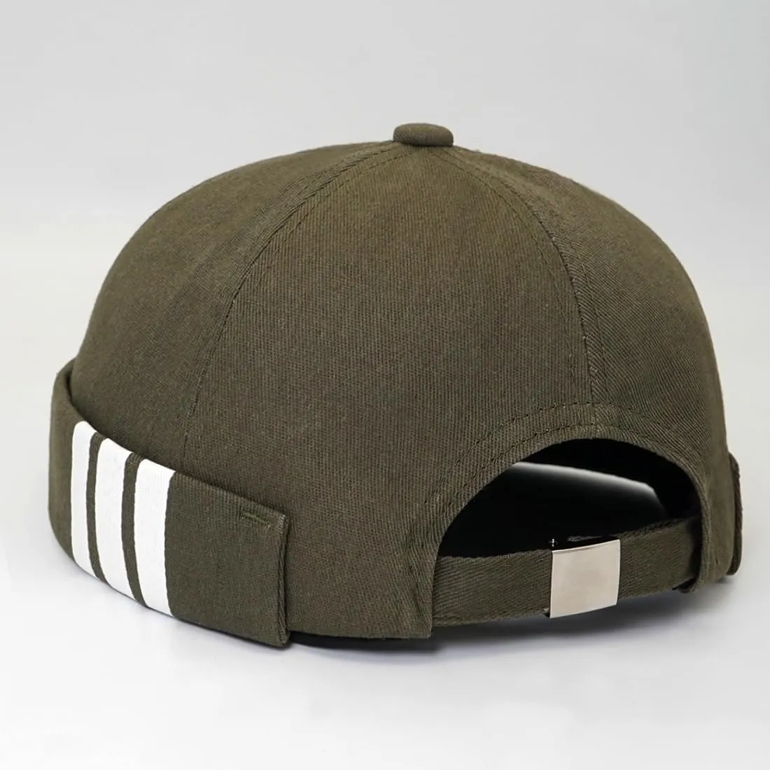 Dome Brimless Hats for Women Men Beanie Docker Cap Sailor Skull Cap