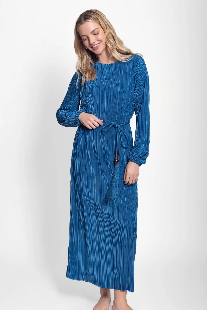 MEGAN DRESS (BLUE)
