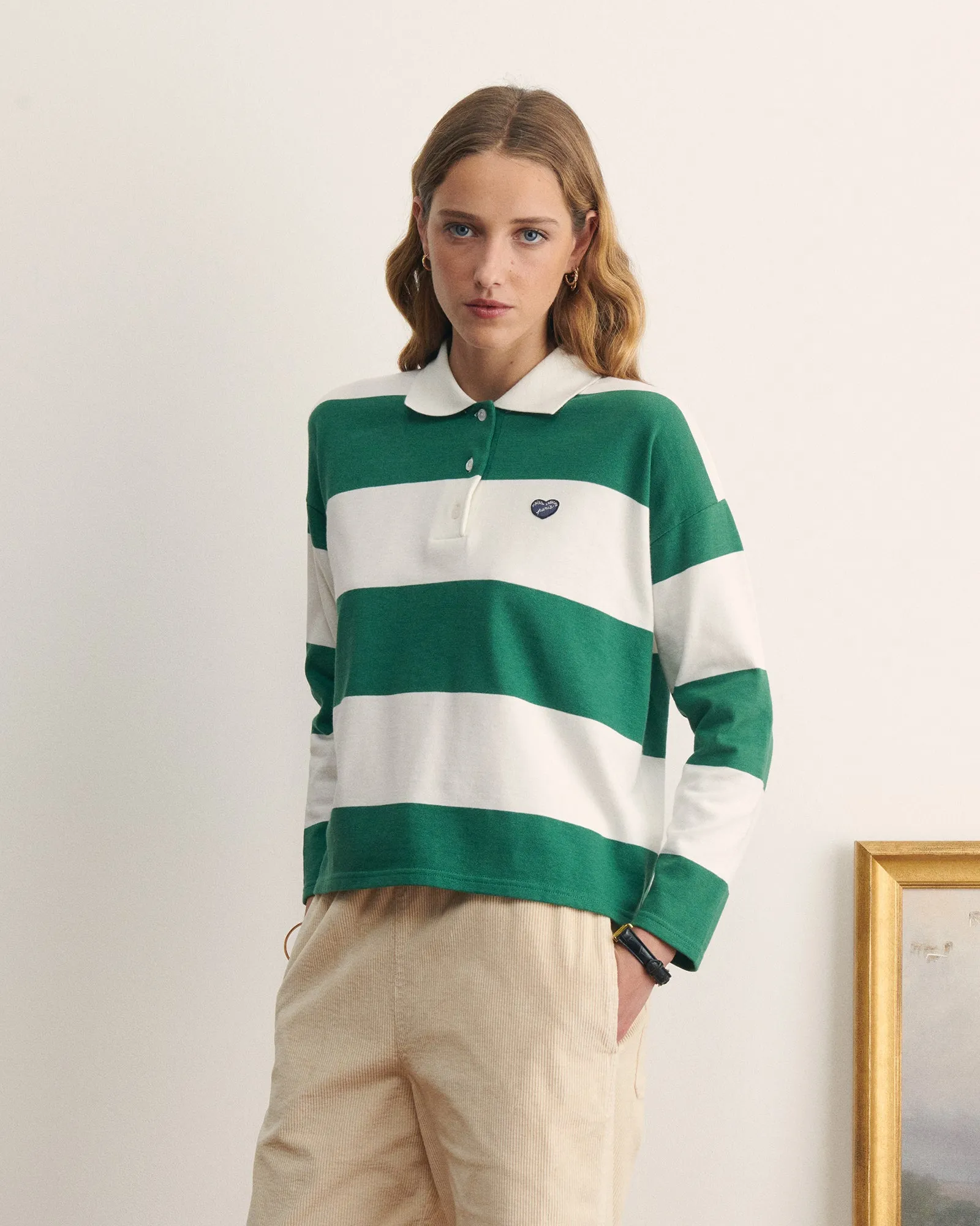 "Patch Coeur" laupretre polo